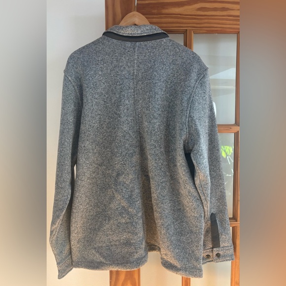 Patagonia Better Sweater Fleece Shirt Jacket Mens Large Gray - Picture 8 of 11